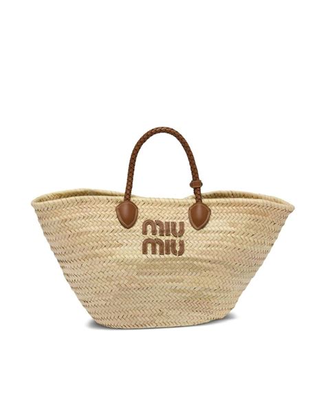 miu miu raffia